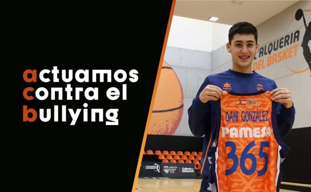 Dani (14 años) será uno más en el Valencia Basket este domingo, Día Internacional contra el Acoso Escolar