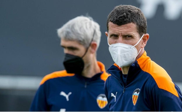Javi Gracia: «Nadie me dice nada sobre mi futuro porque no pregunto»