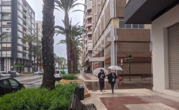 Las lluvias de hoy en la Ribera dejarán paso a un progresivo ascenso de las temperaturas