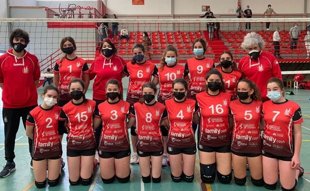 El Xàtiva Voleibol Infantil femenino gana en los Juegos Deportivos de la Comunitat