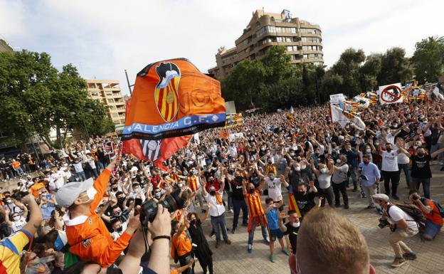 La respuesta del Valencia CF a la manifestación de la afición