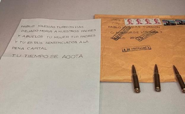 Atascada la investigación de las cartas con balas de la campaña de Madrid