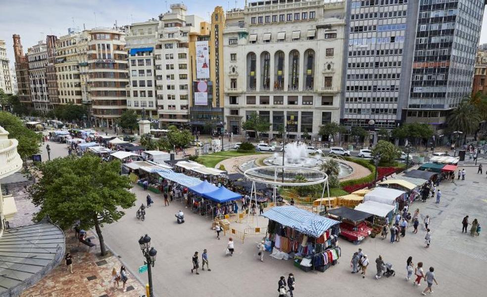 El cajón de sastre de la Plaza del Ayuntamiento