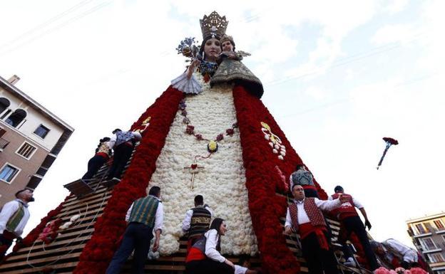 Ofrenda 2021: horario y orden de paso de las fallas de Valencia