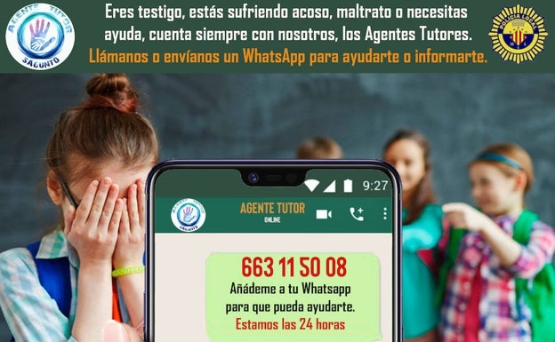 La Policía de Sagunto, a un Whatsapp de distancia