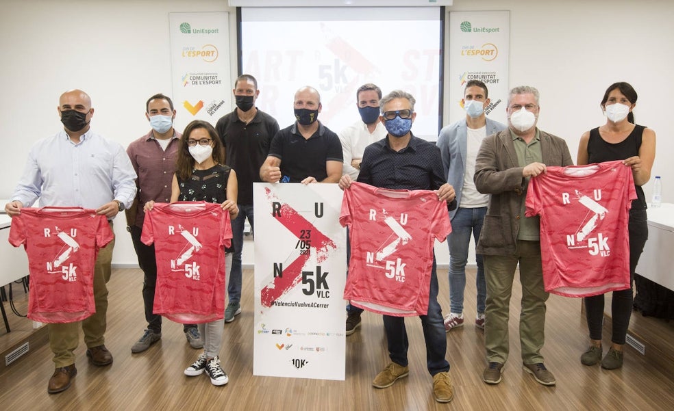 Valencia pone a prueba un segundo sistema de salida para las carreras populares frente al Covid-19
