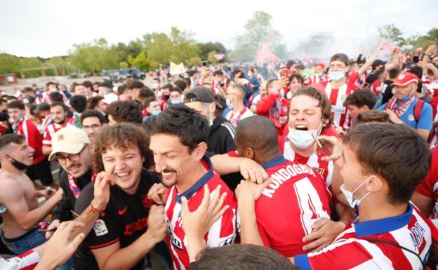 La celebración se desbordó en Valladolid