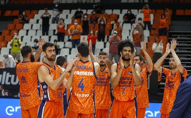 El Valencia Basket abrirá los cuartos de final ante el Baskonia el lunes 31 de mayo