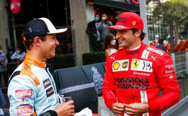 Sainz, una bendición para Ferrari y un dolor de cabeza para Leclerc