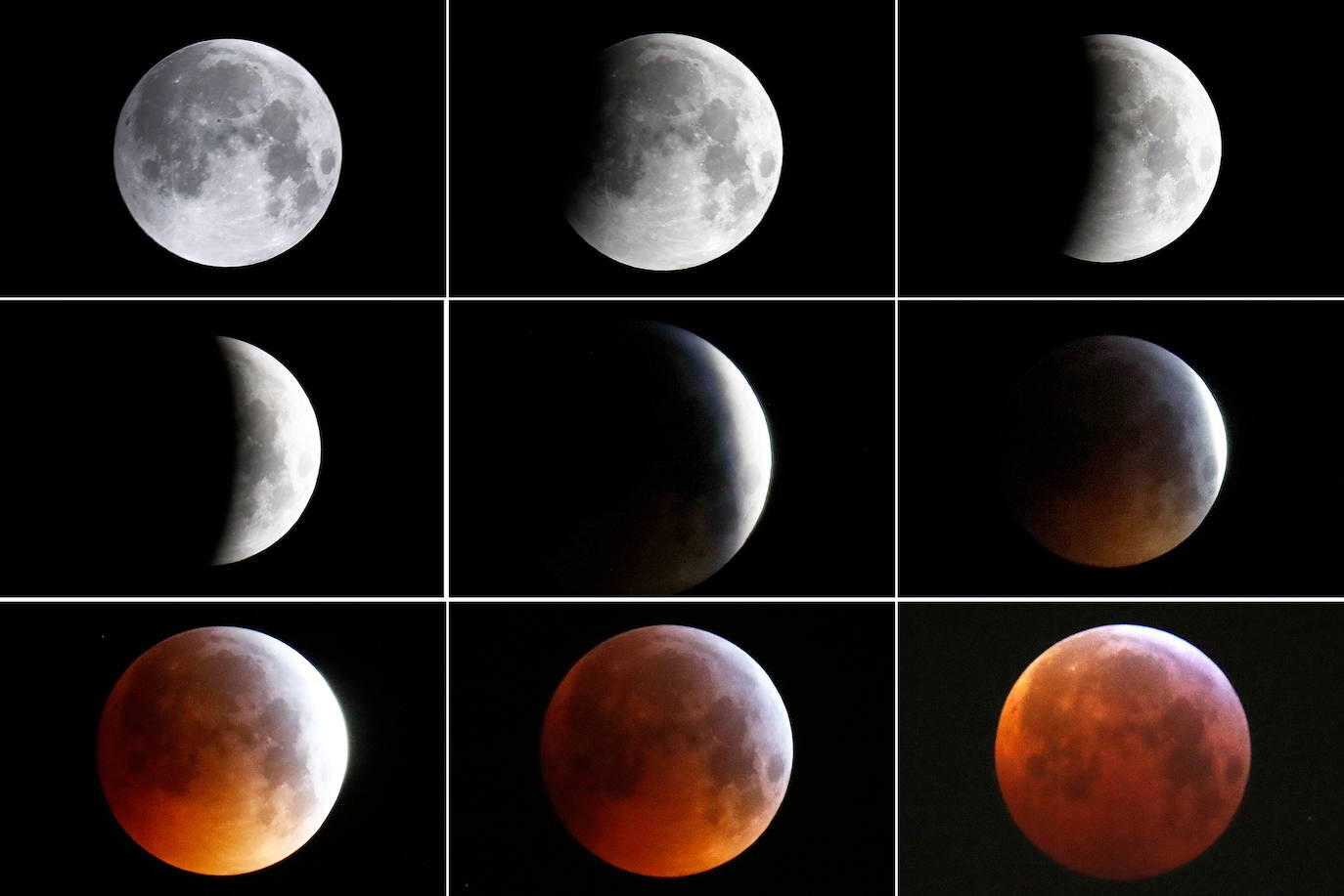 La luna llena de mayo se transforma en la superluna de sangre más grande de todo el año 2021