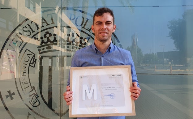 El profesor de Gandia David Melo, premio a mejor docente preuniversitario por la UPV