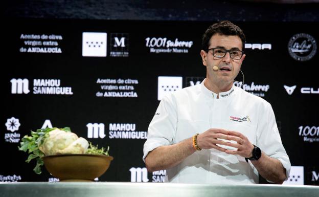 Ricard Camarena recibe el premio 'Cocinero del año 2021' de Madrid Fusión