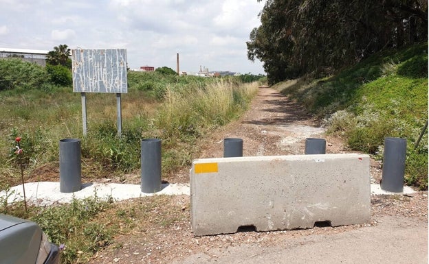 Cierran al tráfico los accesos al barranco del Carraixet