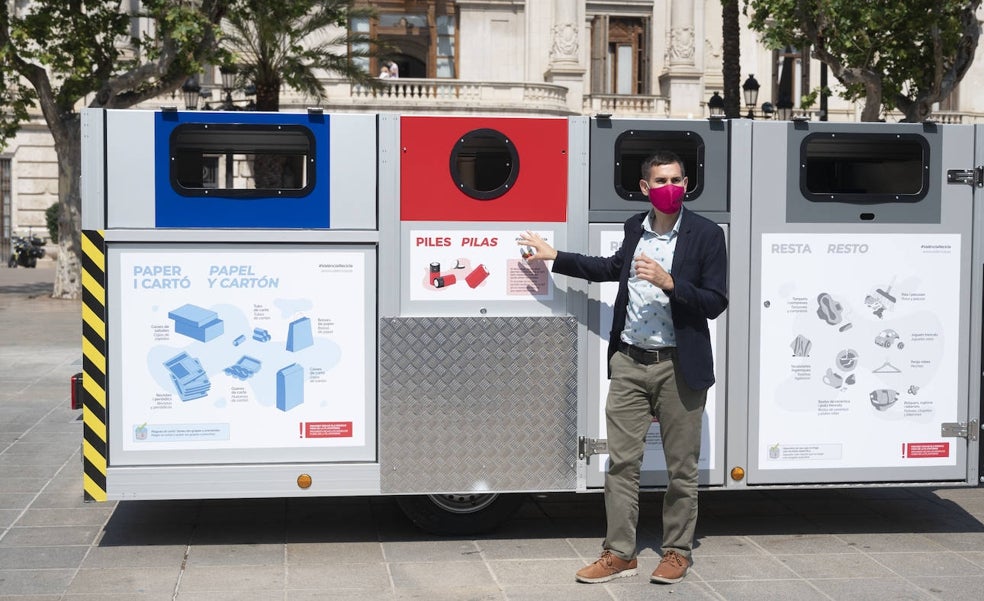 4.000 vecinos de Ciutat Vella probarán la recogida de basura con contenedores portátiles