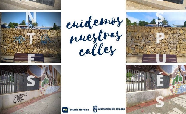 Teulada Moraira impulsa una campaña antigrafitis en monumentos y calles