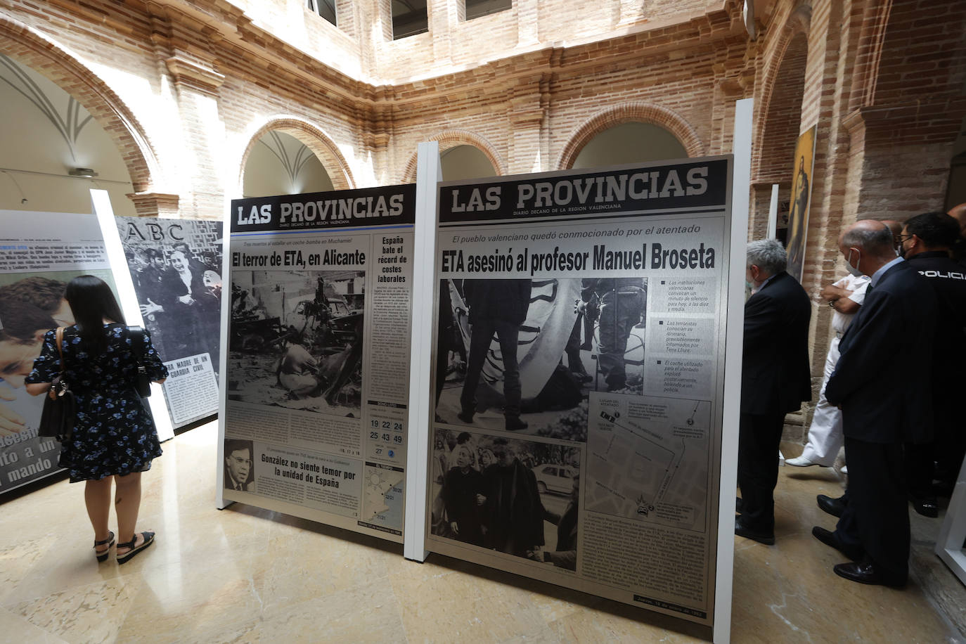 Exposición 'El terror a portada. 60 años del terrorismo en España'