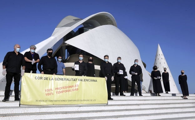 El Cor desconvoca un día de huelga en plena negociación con Cultura