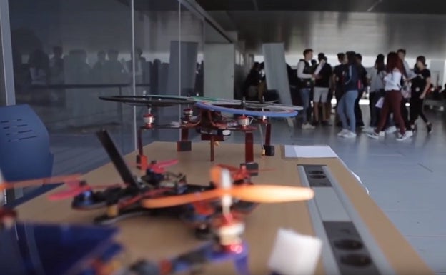 Estudiantes del instituto de Albaida presentarán su proyecto de drones medioambientales