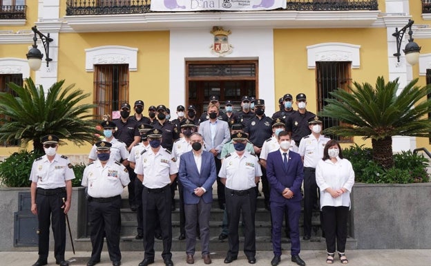 Bastón de mando para la policía de Burjassot y Quart