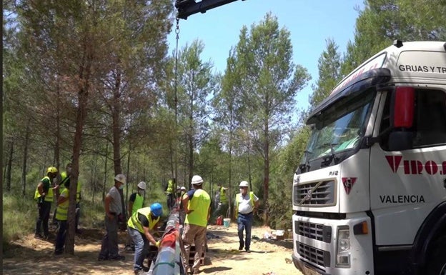 El Parque Natural del Turia se blinda contra incendios con la instalación de torres de agua