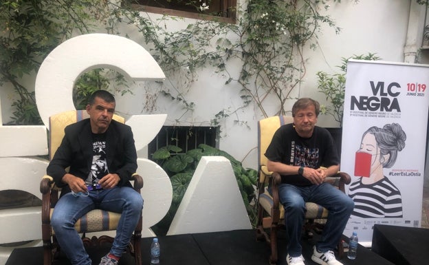 Marlasca y Rendueles presentan su libro en el festival Valencia Negra