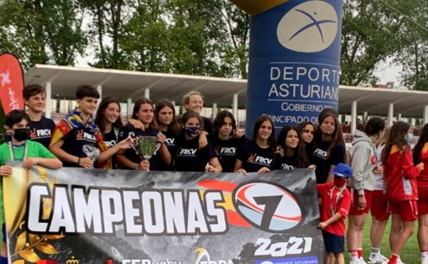 La cantera del Inter brilla en el Campeonato de España de Selecciones de Rugby