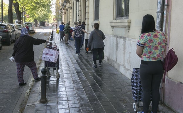 La crisis por el Covid dispara el hambre en Valencia