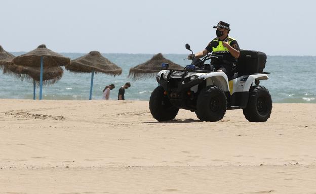 Las playas de Valencia se desalojarán a partir de las 19 horas por San Juan