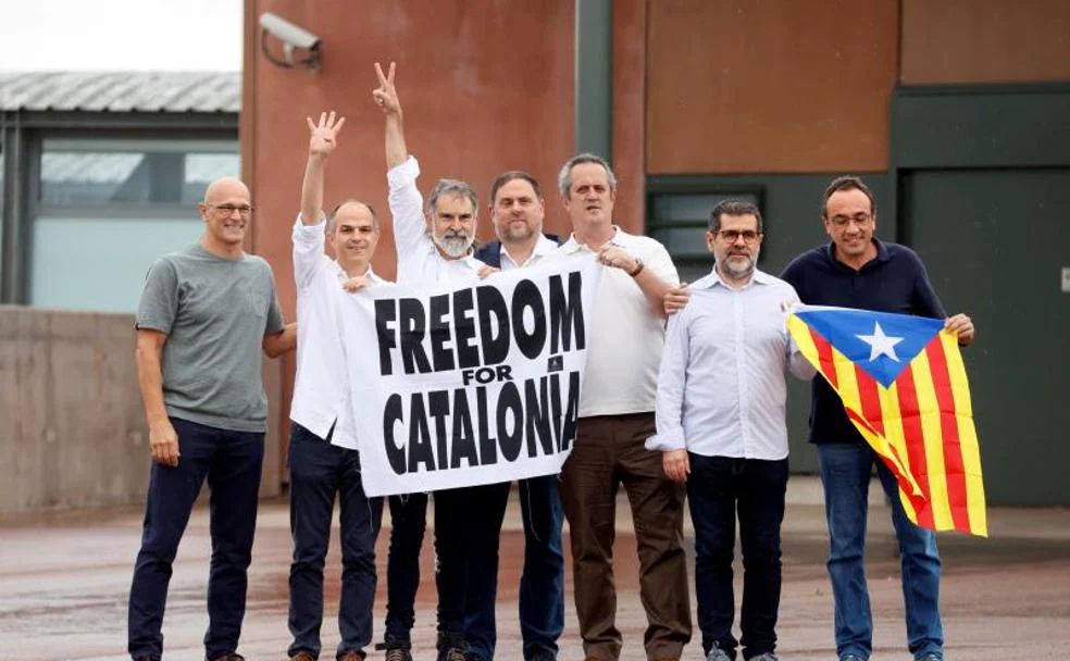 Junqueras, beligerante tras salir de prisión: «Seguiremos luchando por la independencia y la conseguiremos»