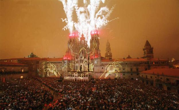 Pólvora valenciana en Santiago de Compostela para la noche del 24 de julio