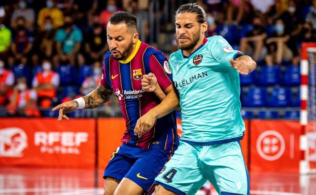 Fede guía al Levante FS hacia la victoria en la tanda de penaltis