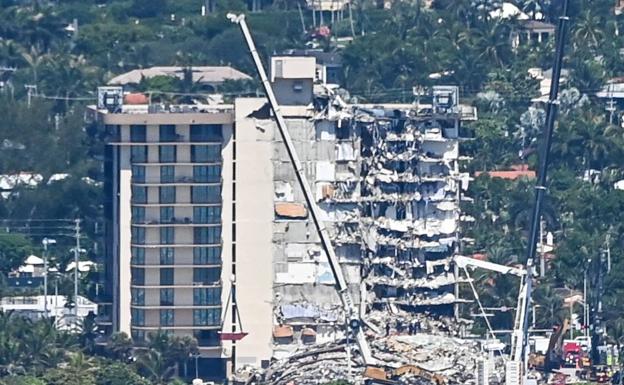 Se elevan a nueve los muertos en el edificio derrumbado en Miami