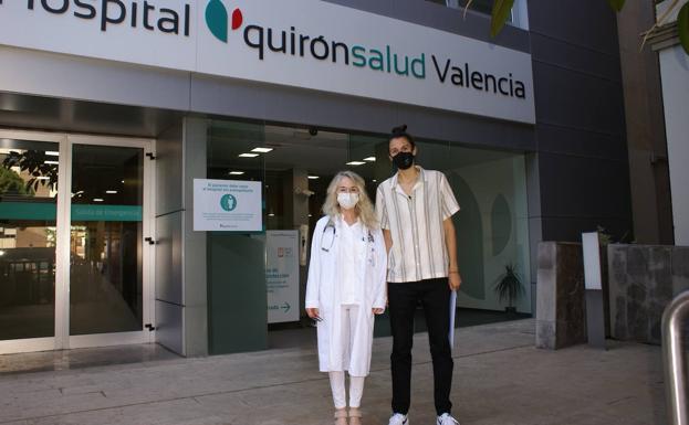 Alba Torrens se reincorpora a la selección tras superar con éxito el reconocimiento médico en Quirónsalud Valencia