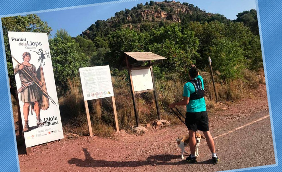Un esprint trail en un asentamiento íbero