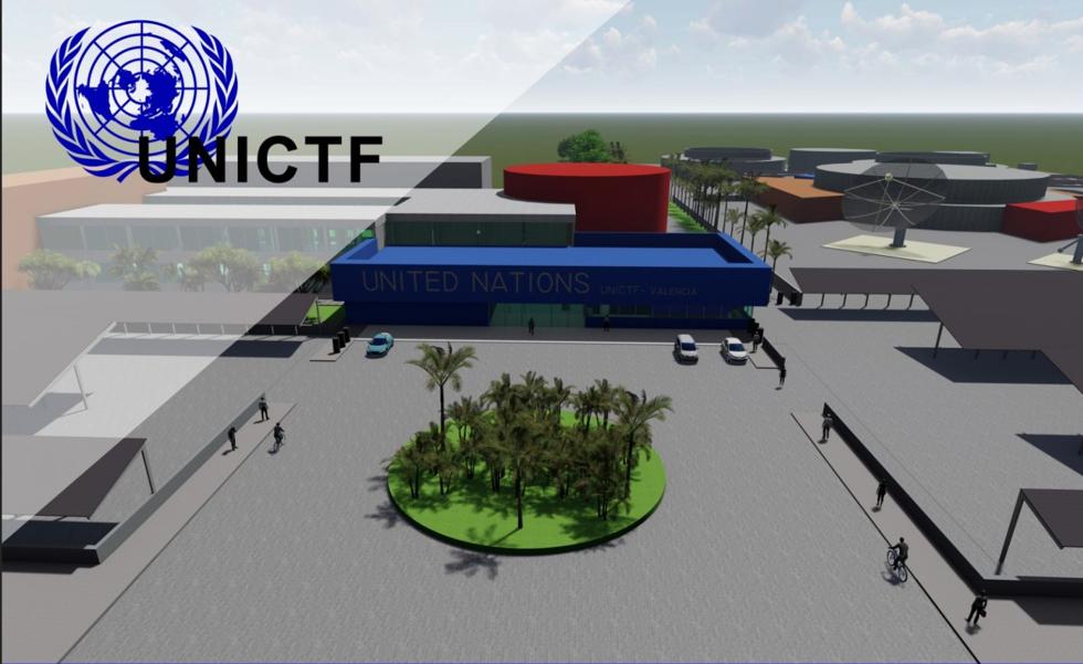 Así será la base de la ONU en Valencia