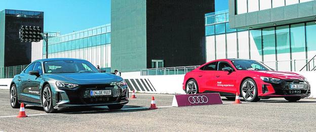 Eléctricos para la pista con el Audi Driving Experience