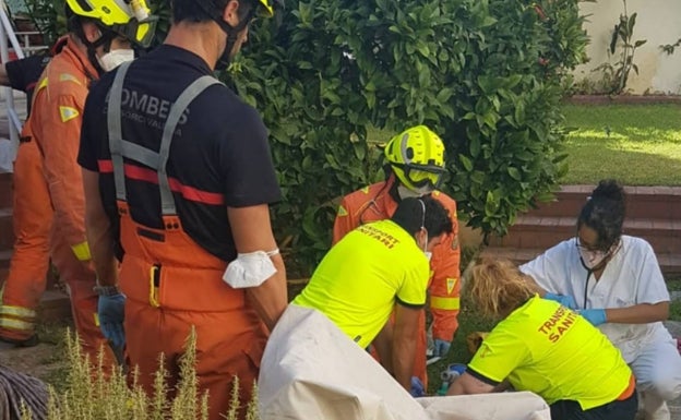 Fallece un hombre en Godella tras caer a un pozo