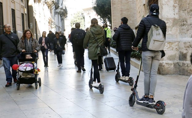 Los accidentes en Valencia con patinetes eléctricos implicados se han quintuplicado en dos años