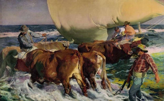 Sorolla vuelve a cruzar el charco