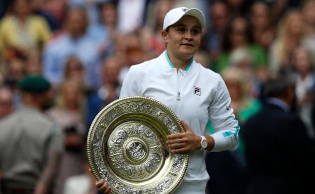 Barty, campeona en Wimbledon