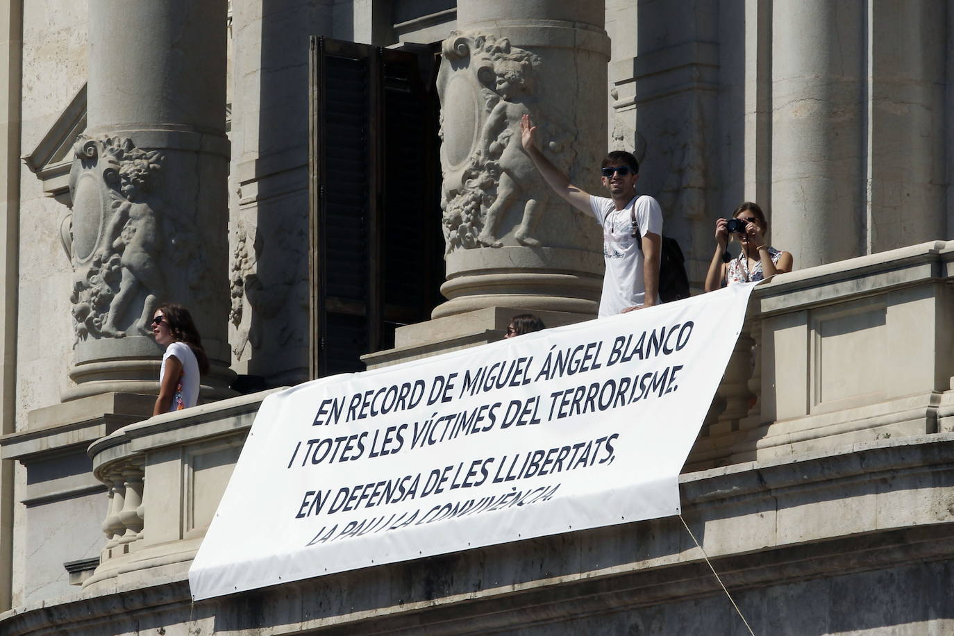 La oposición al Ayuntamiento de Valencia se suma al manifiesto de la Fundación Miguel Ángel Blanco