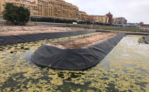 El sistema de filtrado de la playa de Meliana no funciona