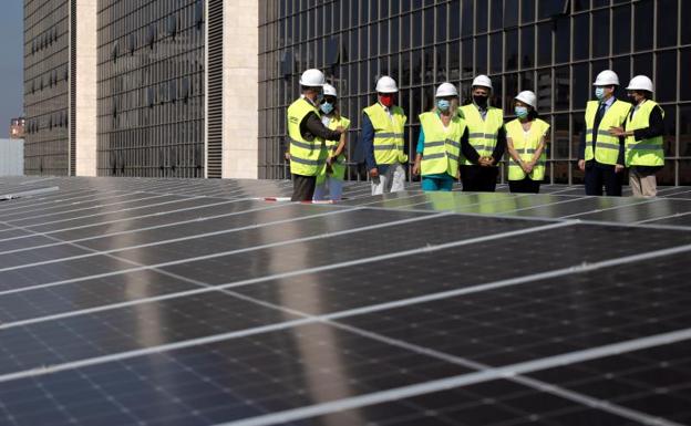 1.600 placas solares para la Ciudad de la Justicia