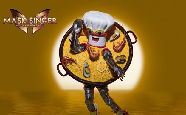 'Mask Singer' dedica una máscara a la paella: ¿quién se esconde bajo ella?