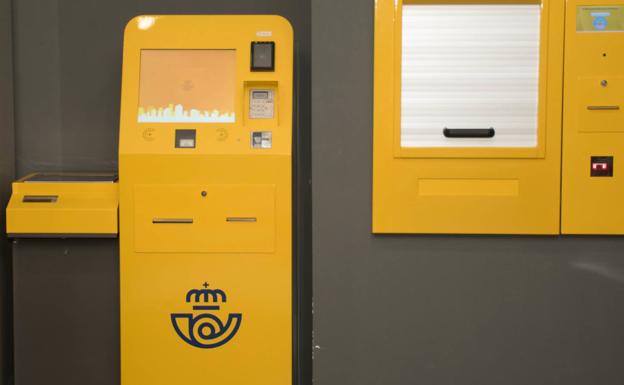 Una máquina autoservicio recogerá paquetes en la oficina principal de Correos de Valencia