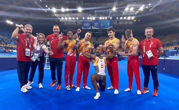 Ray Zapata, a la final de suelo de gimnasia artística