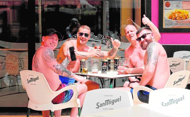 Los británicos vuelven a Benidorm