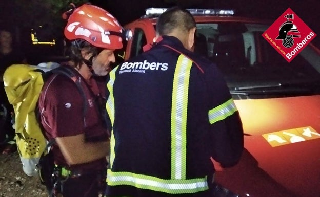 Rescatan a tres escaladores en Callosa del Segura