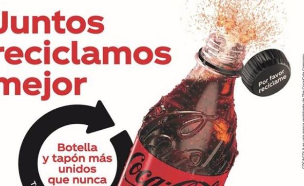 Así es el nuevo tapón que Coca-cola está probando en España