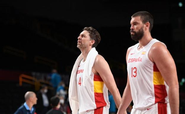 Marc Gasol, Garuba y Abalde, en semiaislamiento por contacto con un positivo